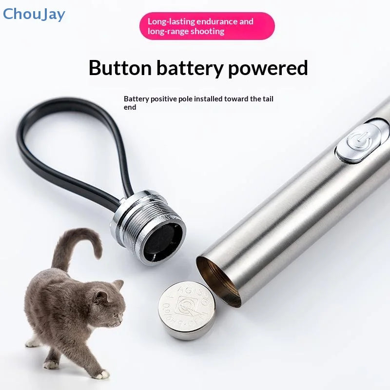 Laser cat teaser pen battery