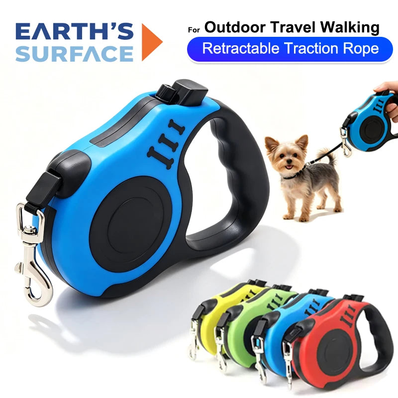 Retractable dog leash