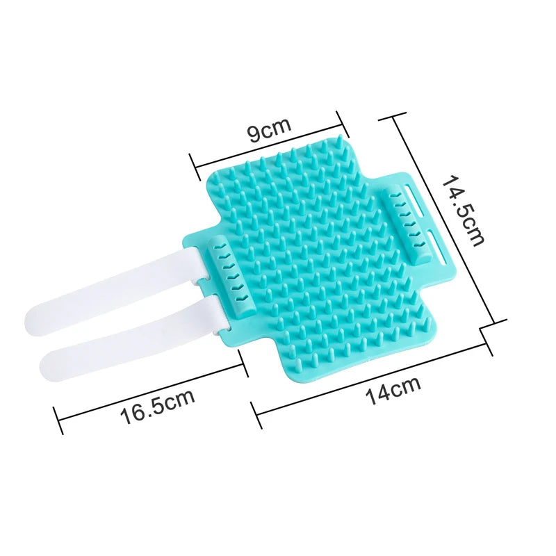 Cat corner self-grooming brush