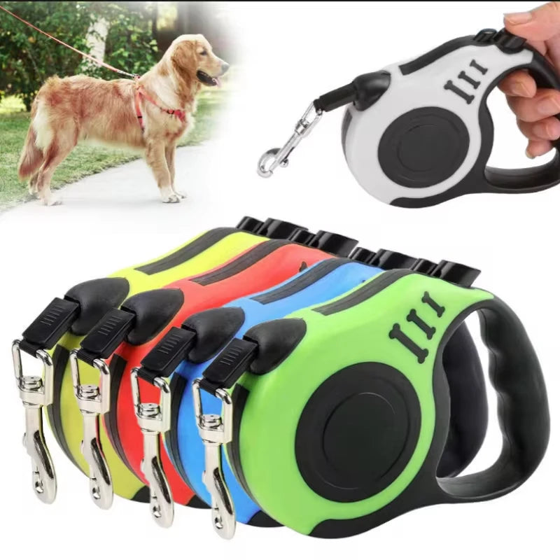 Retractable dog leash