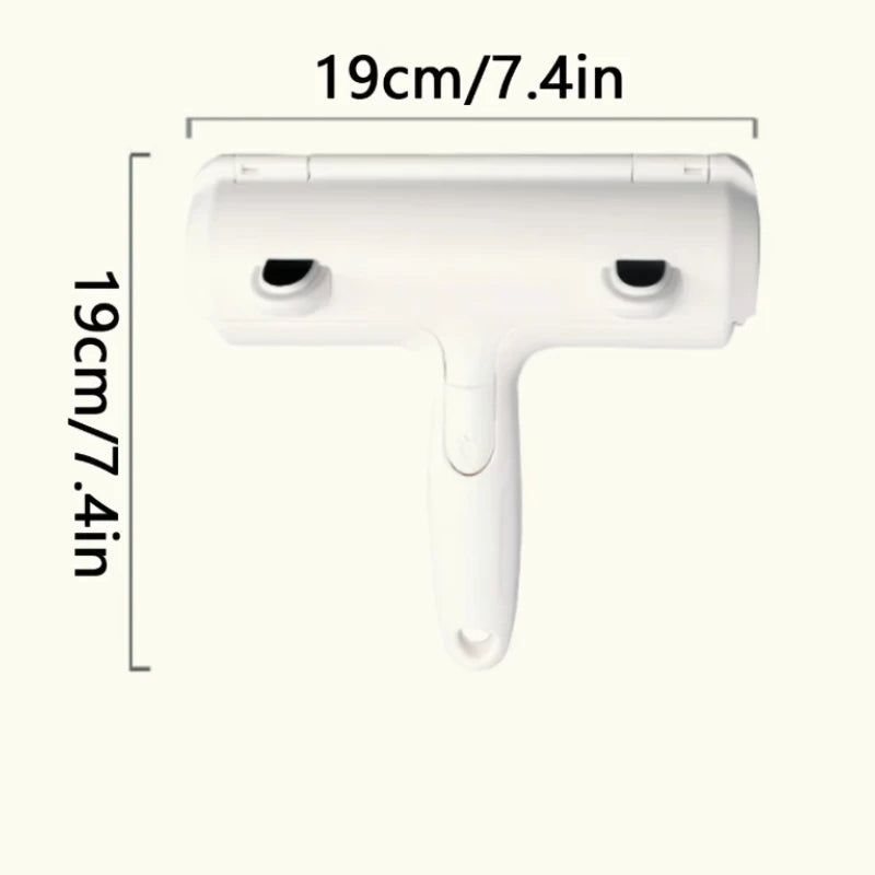 Roller size, 19 cm by 19 cm
