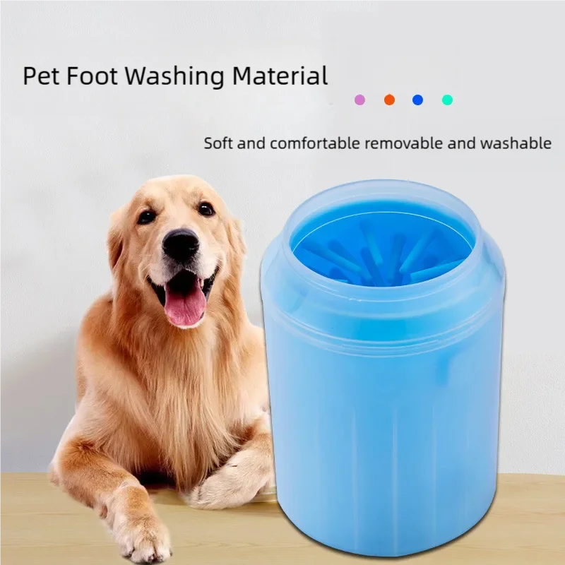 Dog paw cleaner cup