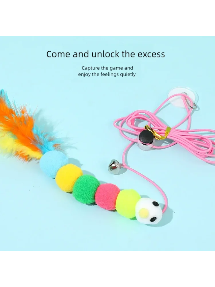 Dragonfly feather teaser with bell