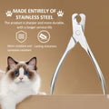 Stainless steel pet nail clippers